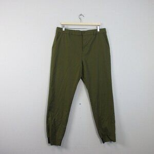 Good Good Fighting for Par Men's Golf Pants 36 Green Joggers Quick Dry Sport 378